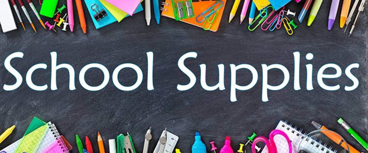 School Supply Lists are available now!